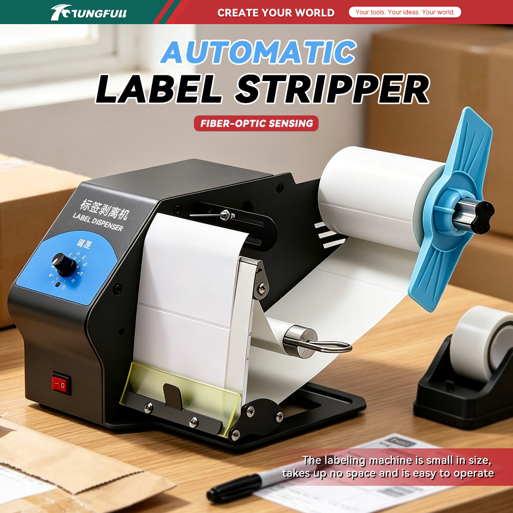 Label Dispenser Automatic - Automatic Label Dispenser Self‑adhesive Waybill Auto