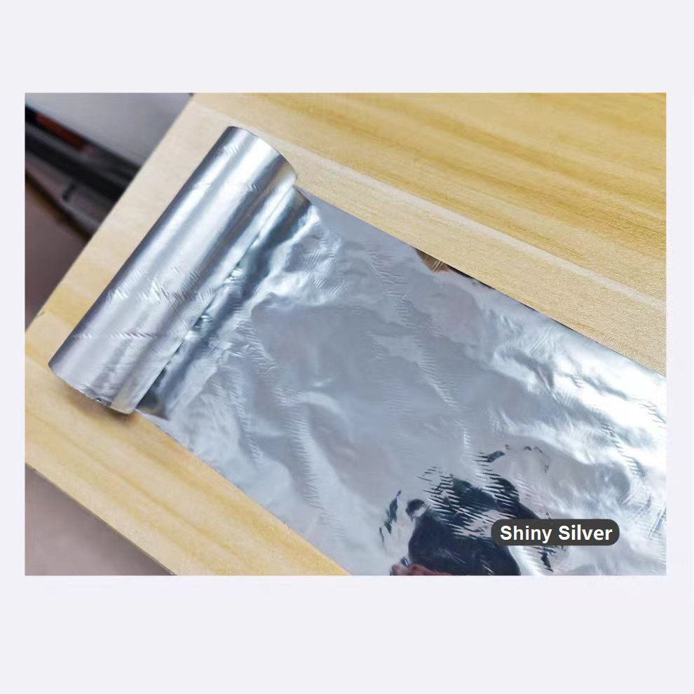 Thermal Transfer Ribbon 110Mm - Silver Foil Ribbon Roll 110mm Shiny