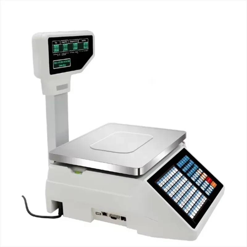 Weighing Scale Label Printer - Weighing 30kg Multifunction Touch Screen All