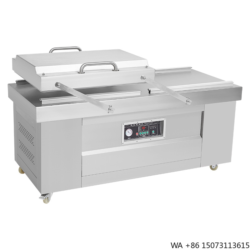 Vacuum Sealer Chamber Commercial - Double Vacuum Sealing DZ-800-A Packing for