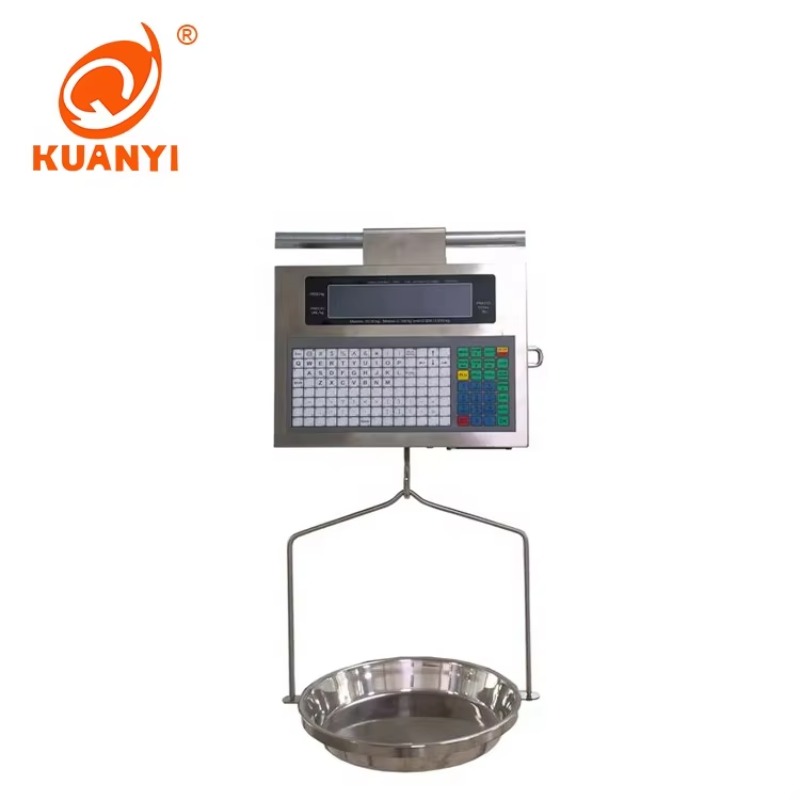 Weighing Scale Label Printer - Weighing Scale With Barcode Printer Crane