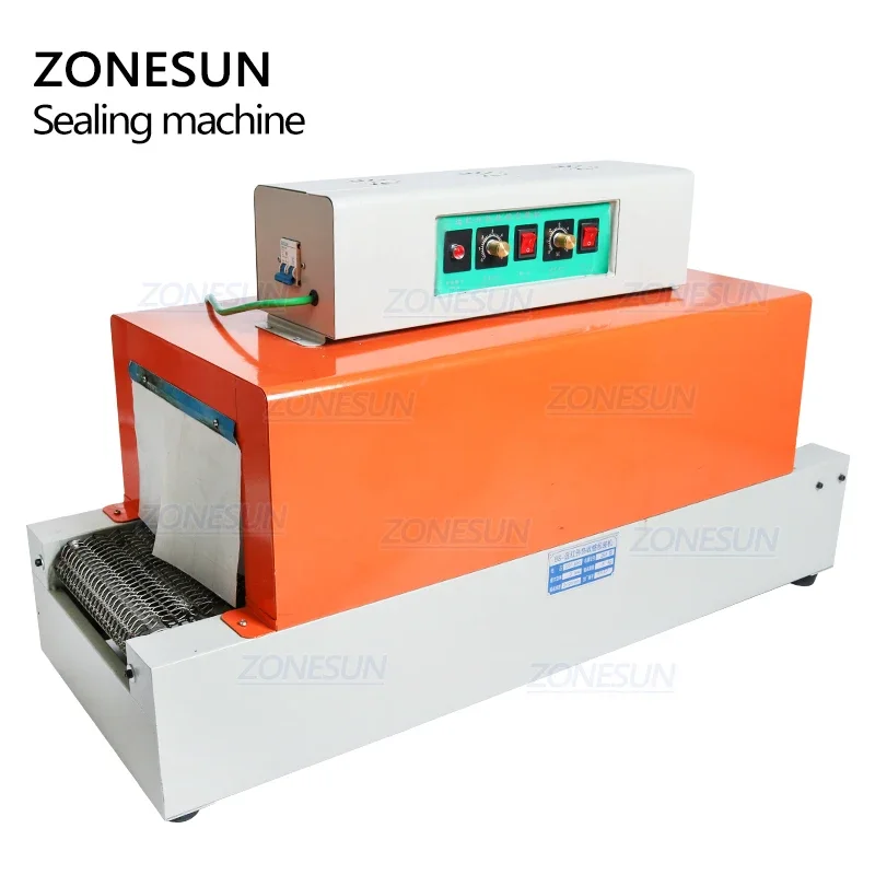 Shrink Wrap Machine Heat Tunnel - ZONESUN ZS-BS260 Heat Shrink Tunnel Machine
