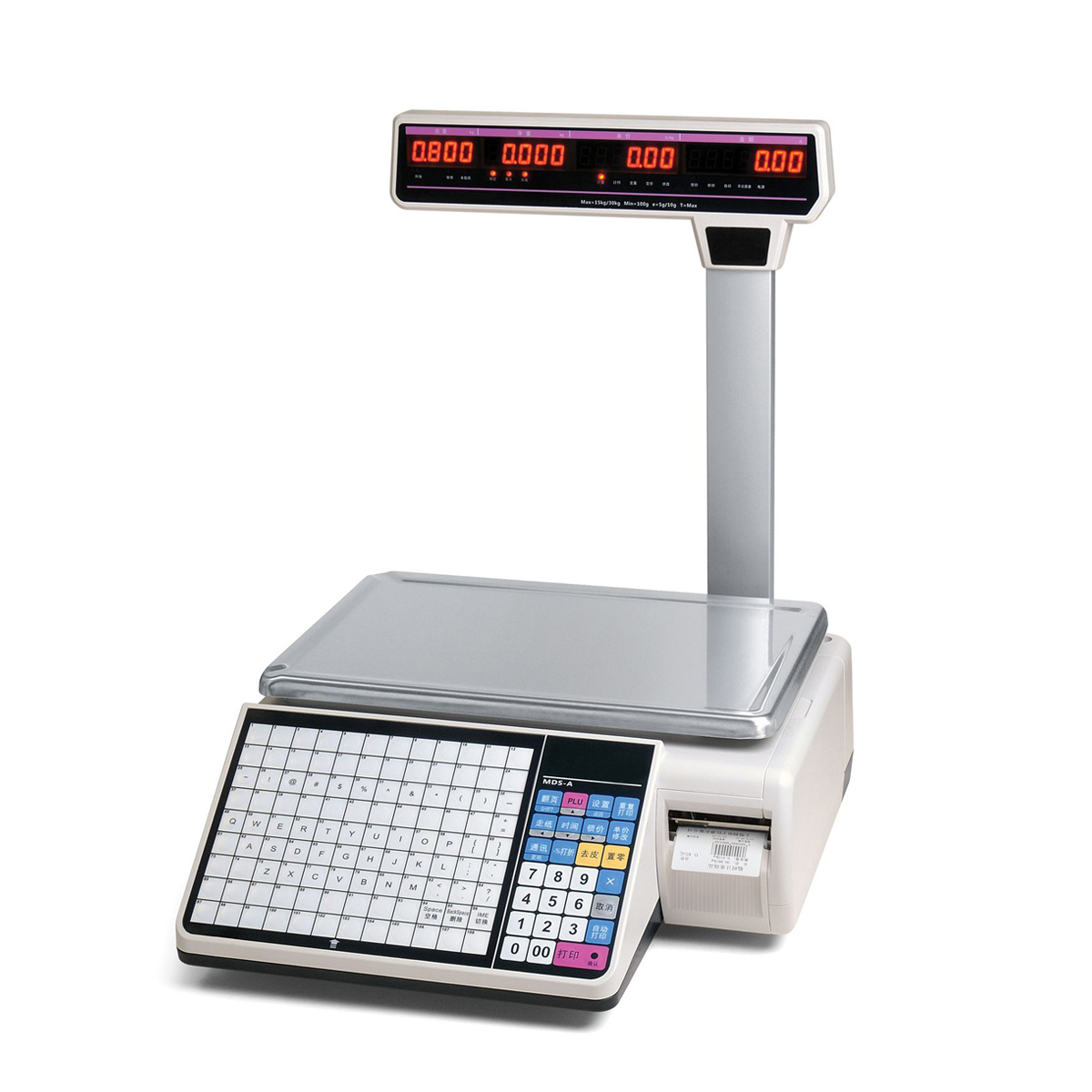 Weighing Scale Label Printer - 30KG Price Computing Scale Electronic Label