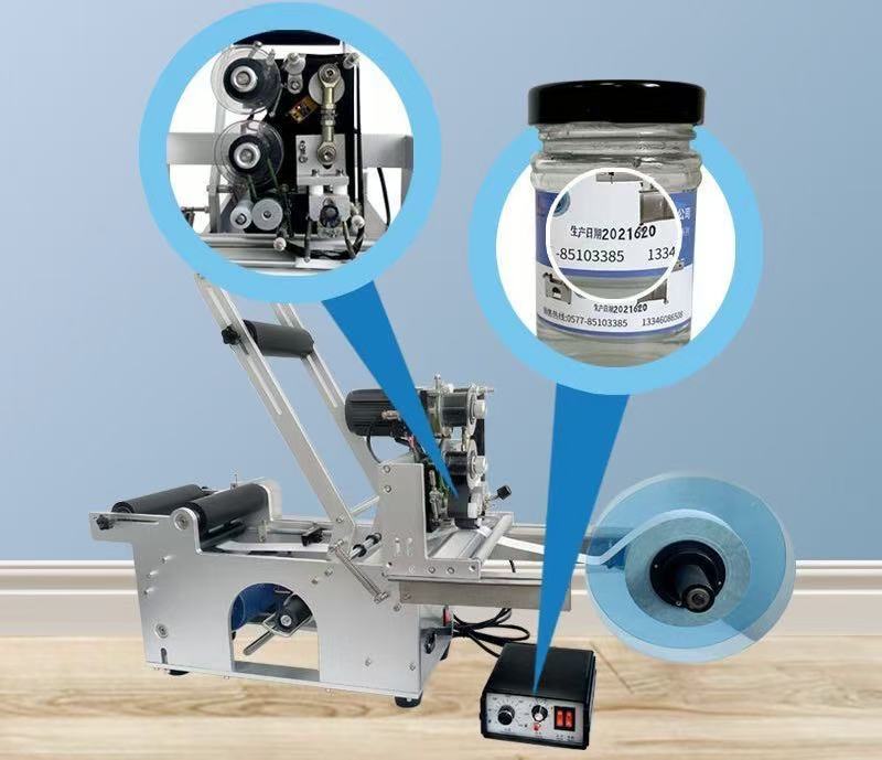 Label Applicator Manual - Self Adhesive Round Bottle Labeling Machine