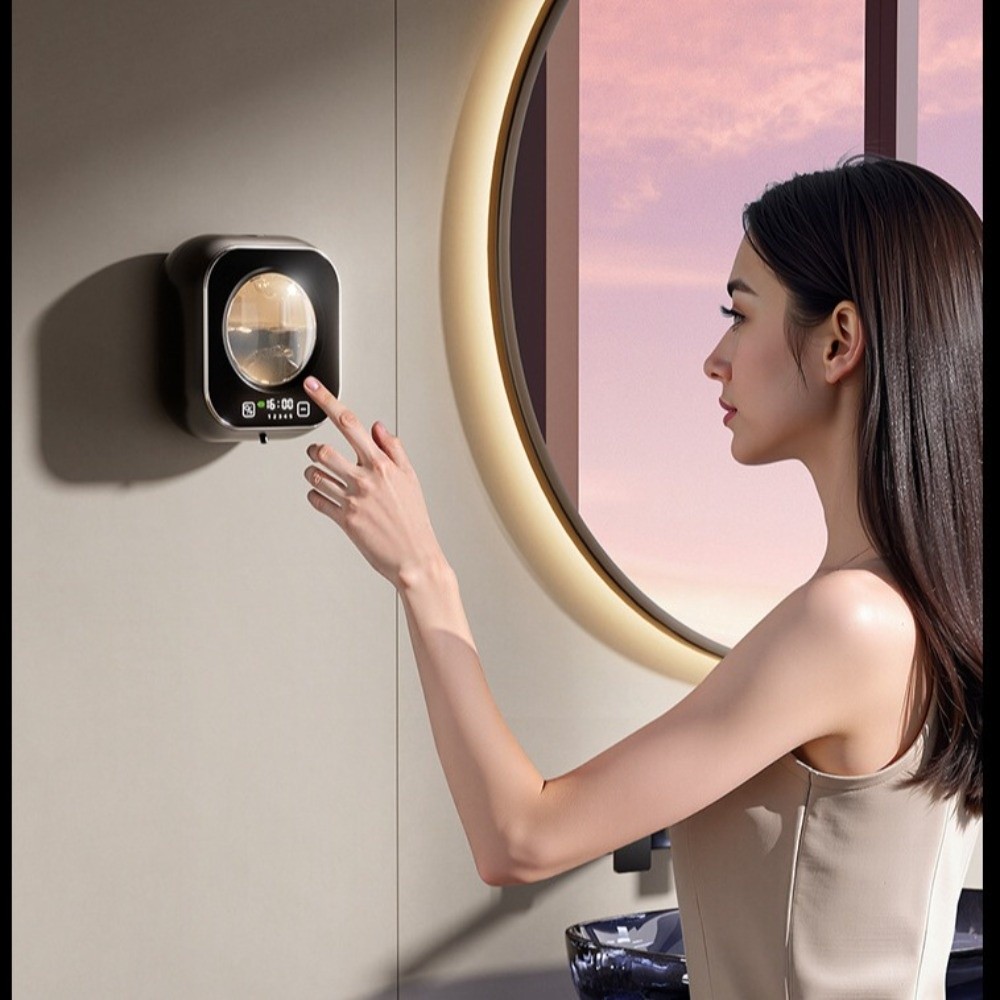 Label Dispenser Automatic - 320ml Automatic Foam Dispenser LED Display