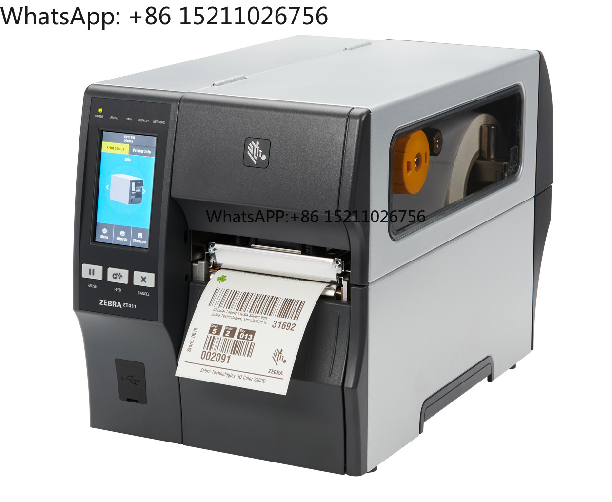 Thermal Label Printer 4 Inch 300Dpi - Genuine Zebra ZT411R 300dpi RFID 4