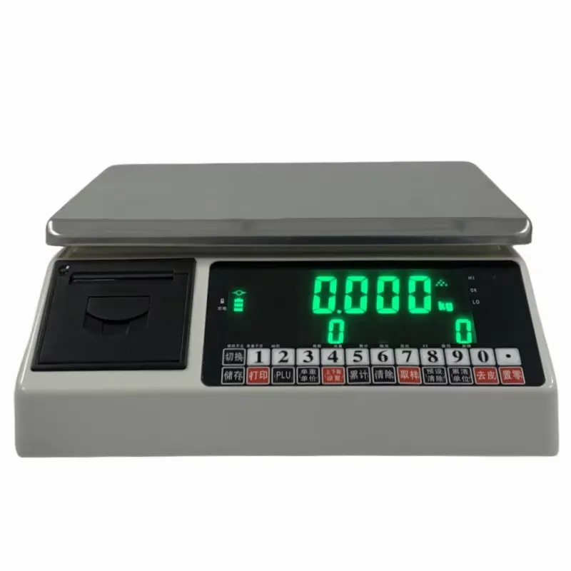 Weighing Scale Label Printer - Smart 15kg 0.5g 30kg 1g Electronic
