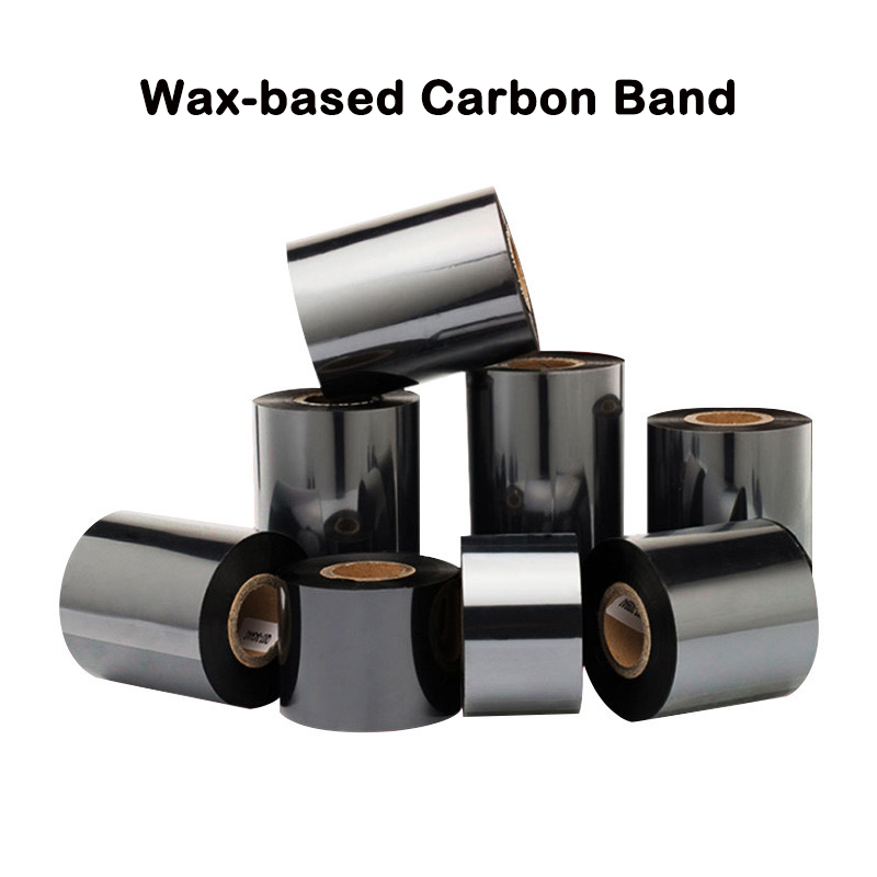 Wax-based carbon band Width60m - đánh giá và giá Barcode Label Printer Industrial