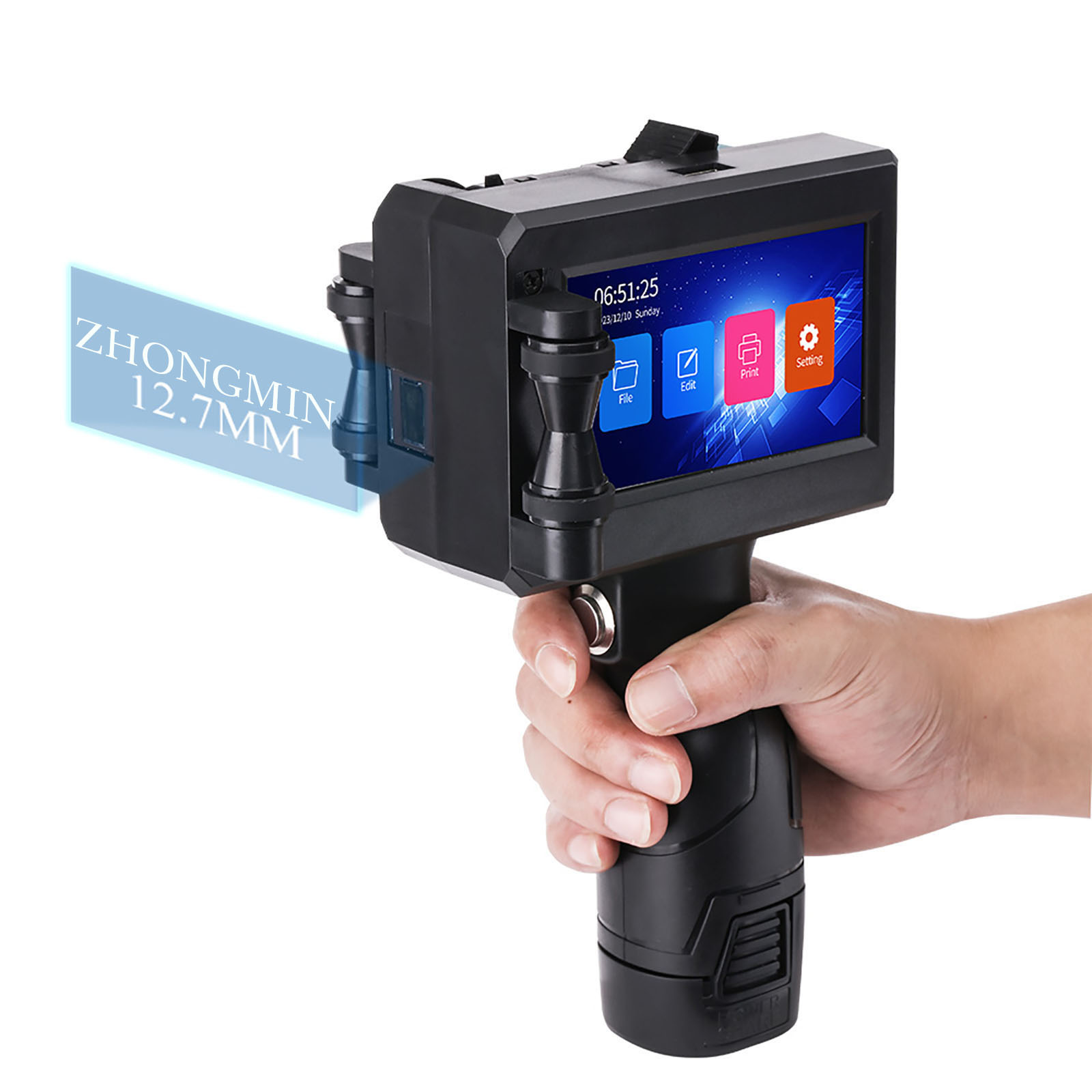 ZM-C10 Handheld Inkjet Printer - đánh giá và giá Coding Machine Date Printer Inkjet