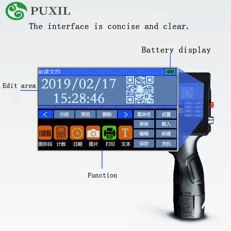 Handheld Intelligent Inkjet Pr - đánh giá và giá Coding Machine Date Printer Inkjet