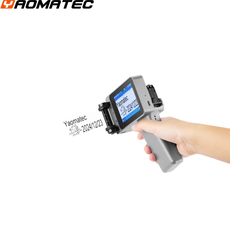 With ink:  Grey 12.7MM TIJ Exp - đánh giá và giá Coding Machine Date Printer Inkjet