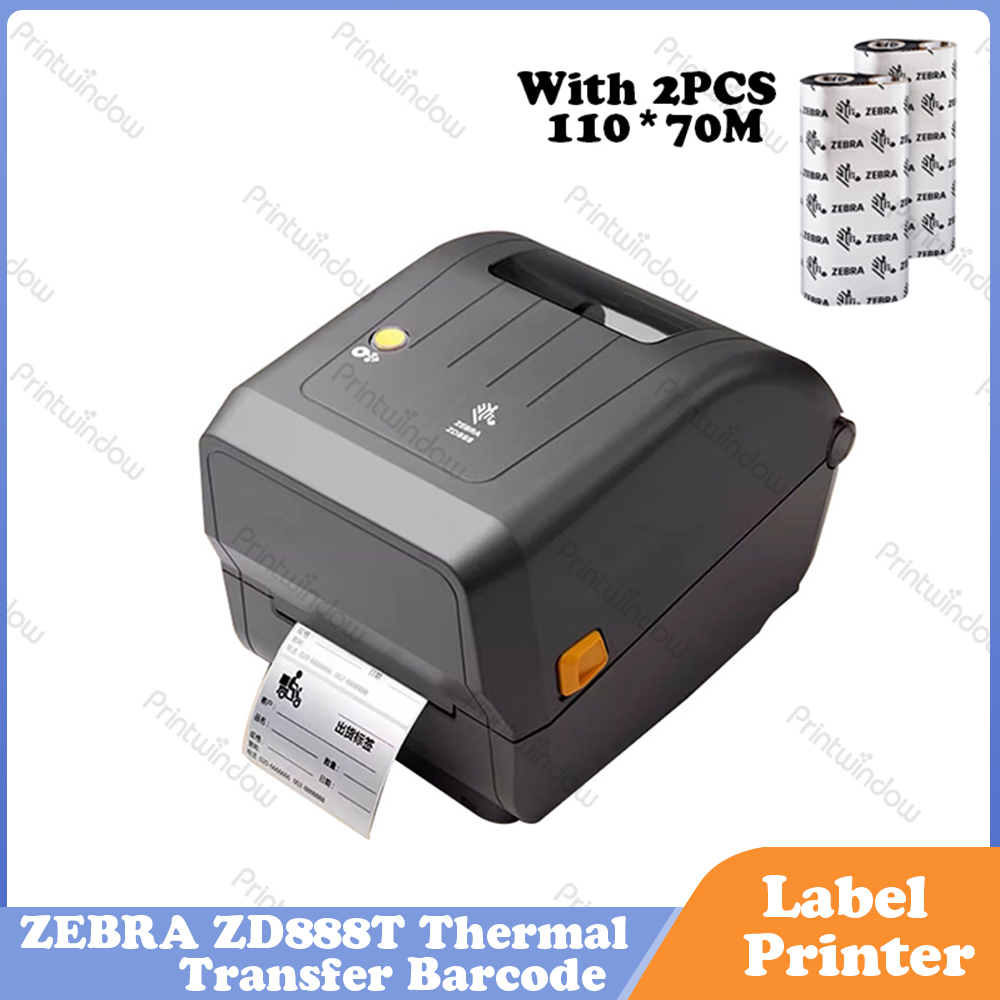 ZEBRA ZD888TA-203DPI Thermal T - đánh giá và giá Thermal Transfer Ribbon 110Mm