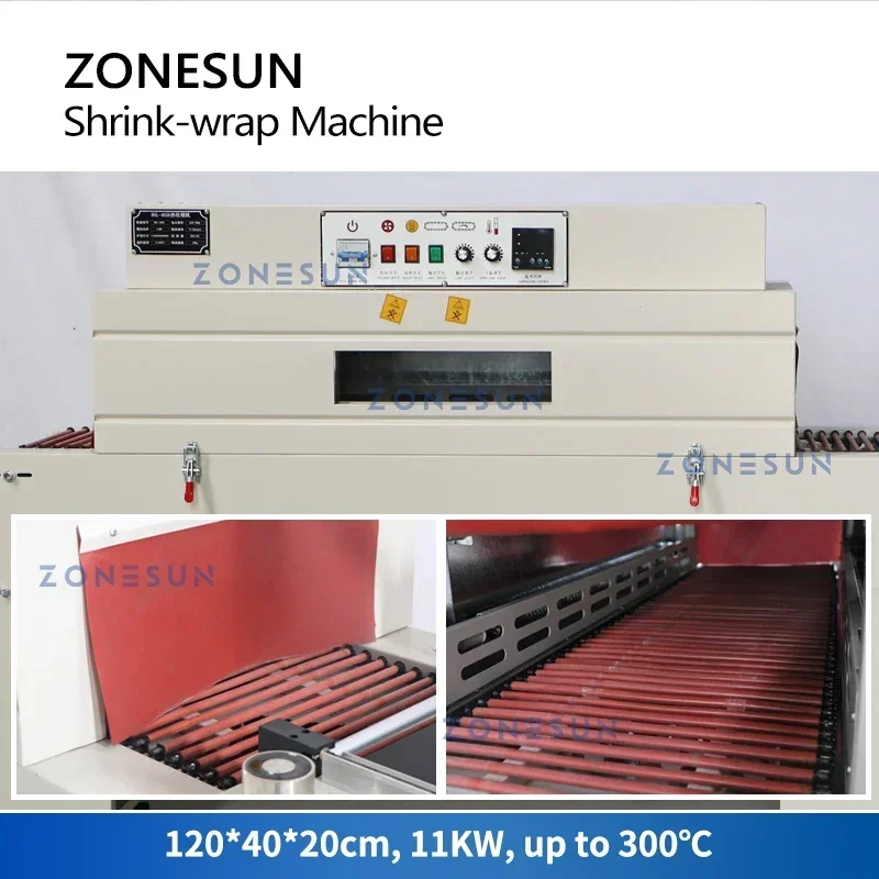ZONESUN ZS-SPL3 Automatic L-Ba - đánh giá và giá Shrink Wrap Machine Heat Tunnel
