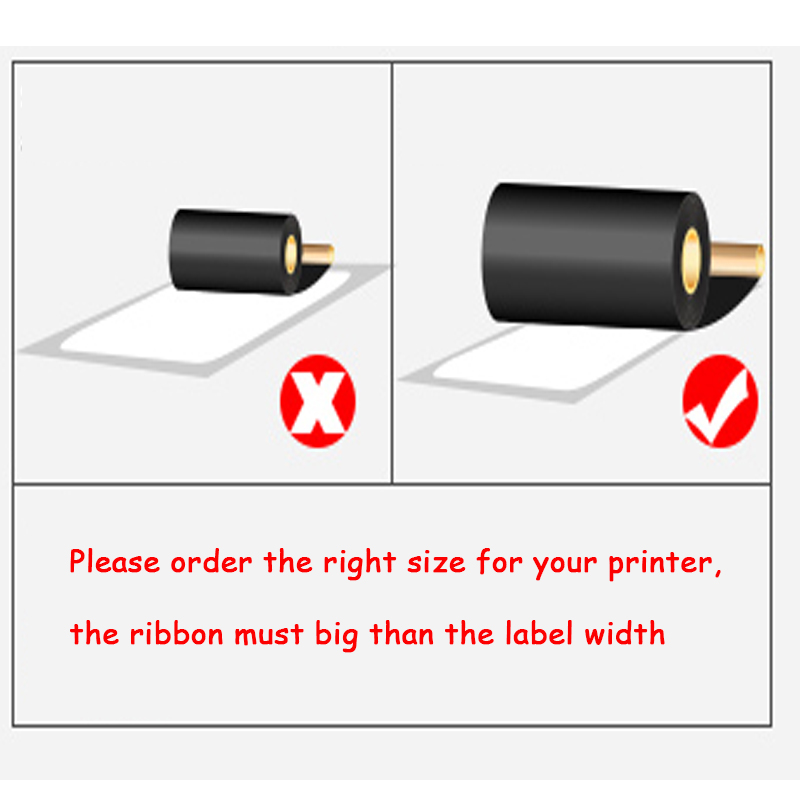TTR Sáp Nhựa Chuyển Nhiệt Cuộn - đánh giá và giá Thermal Transfer Ribbon 110Mm