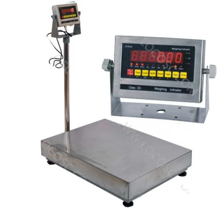 Locosc 100kg 150kg Industrial  - đánh giá và giá Weighing Scale Label Printer