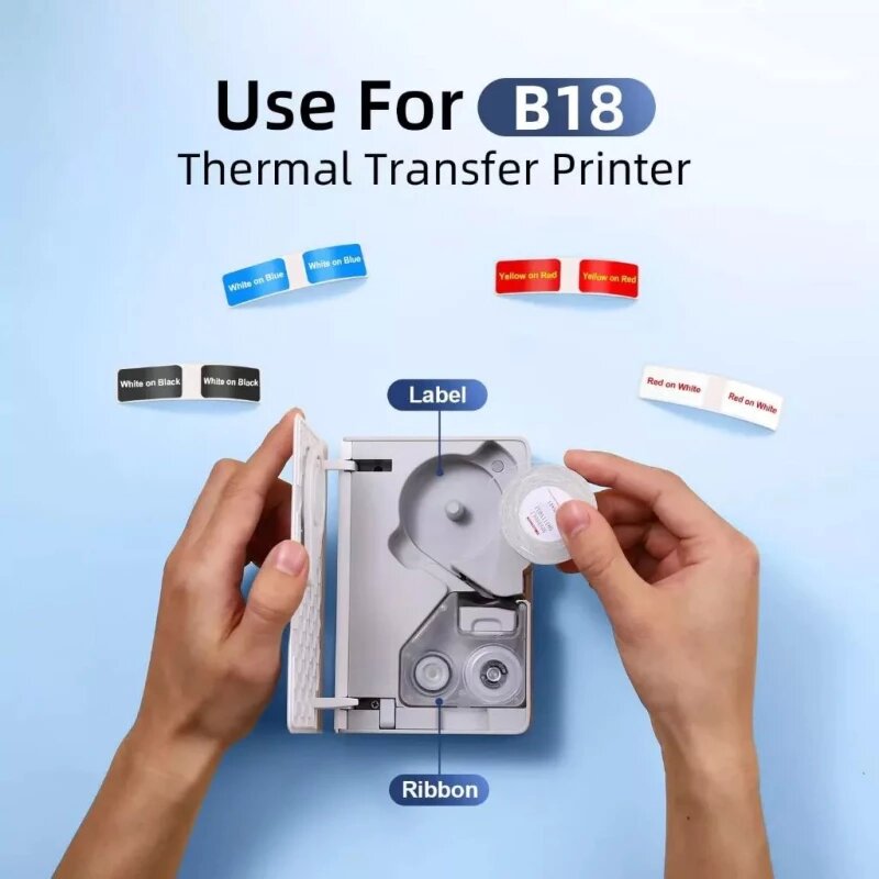 NIIMBOT B18 Labeling Ribbon, R - đánh giá và giá Barcode Label Printer Industrial