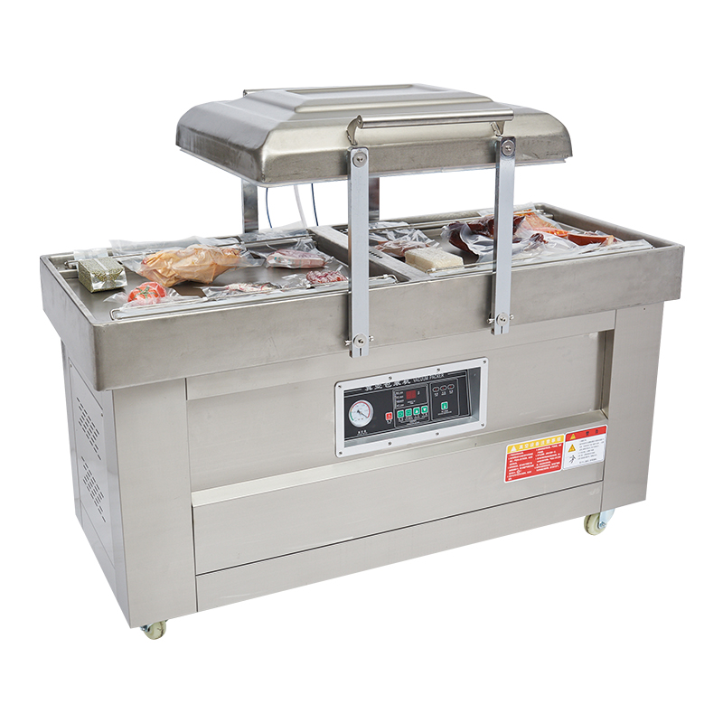 Semi Automatic Double Chamber  - đánh giá và giá Vacuum Sealer Chamber Commercial