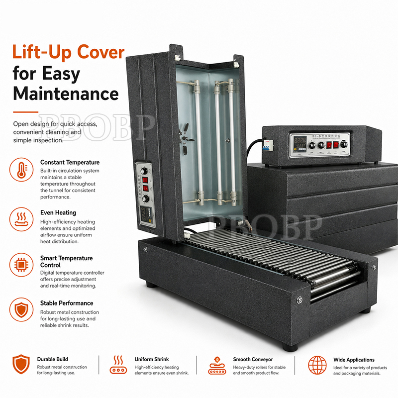 Reliable Quality Electric Shri - đánh giá và giá Shrink Wrap Machine Heat Tunnel
