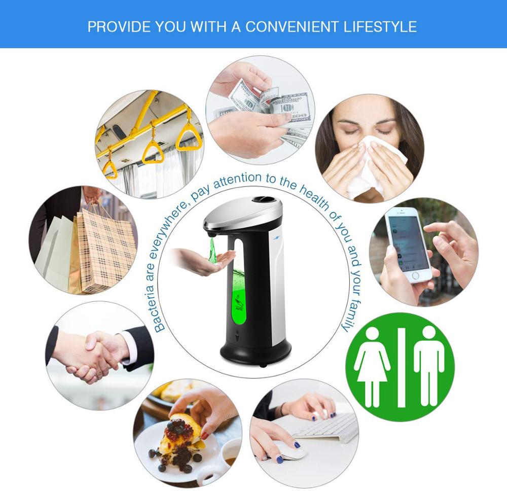 400ml Liquid Soap Dispensers A - đánh giá và giá Label Dispenser Automatic