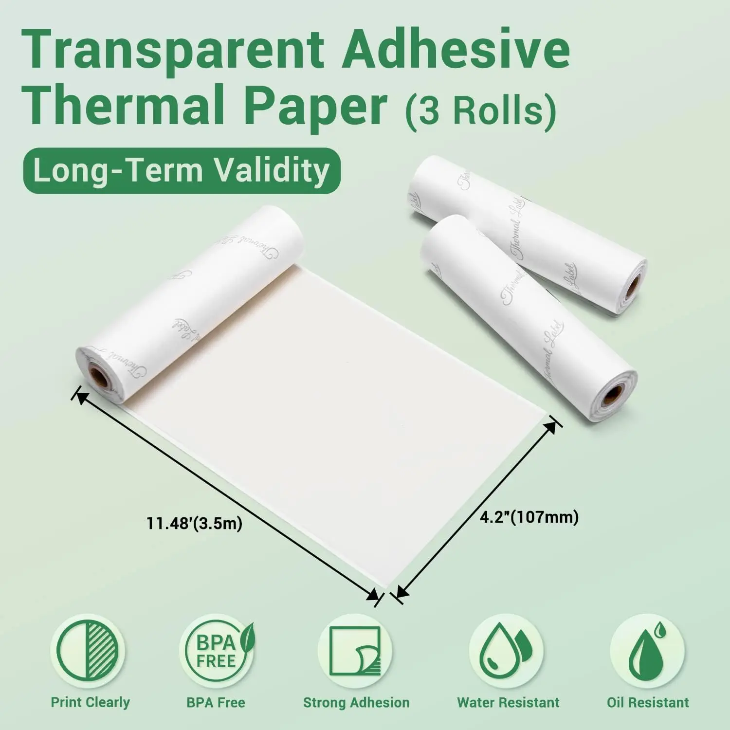 Phomemo 110mm Adhesive Thermal - đánh giá và giá Thermal Transfer Ribbon 110Mm