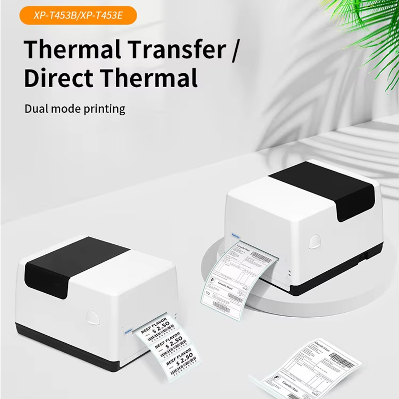 XP-T453B T453E Thermal Transfe - đánh giá và giá Thermal Label Printer 4 Inch 300Dpi