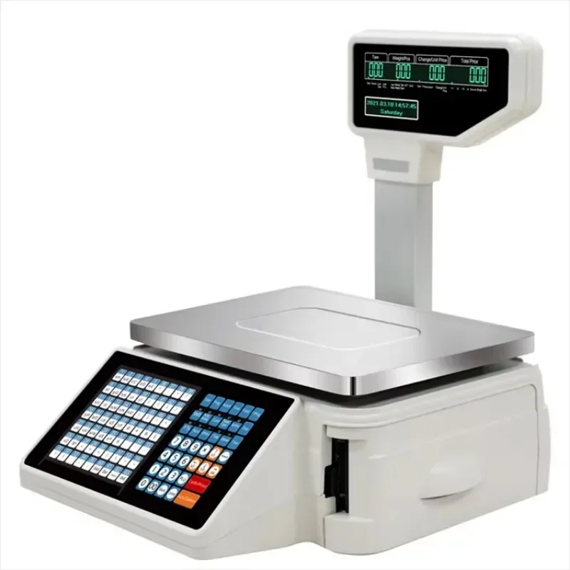 Weighing 30kg Multifunction To - đánh giá và giá Weighing Scale Label Printer