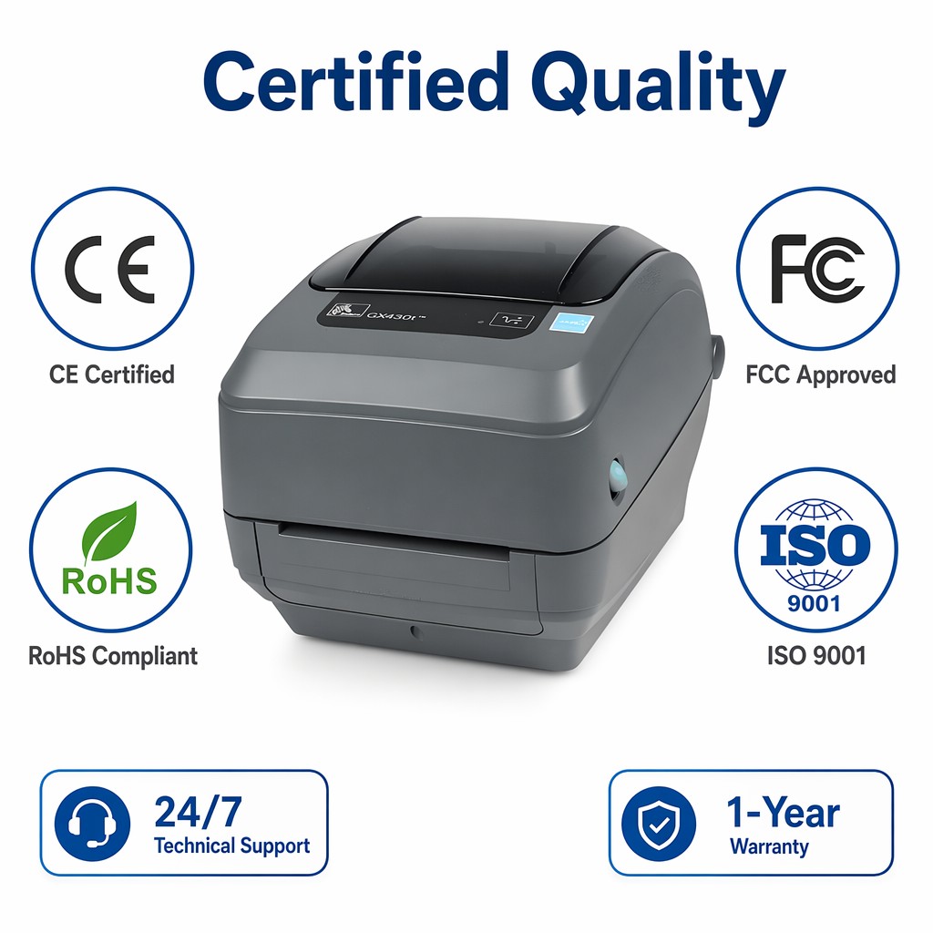 GX430T 300dpi 4inch USB Barcod - đánh giá và giá Thermal Label Printer 4 Inch 300Dpi