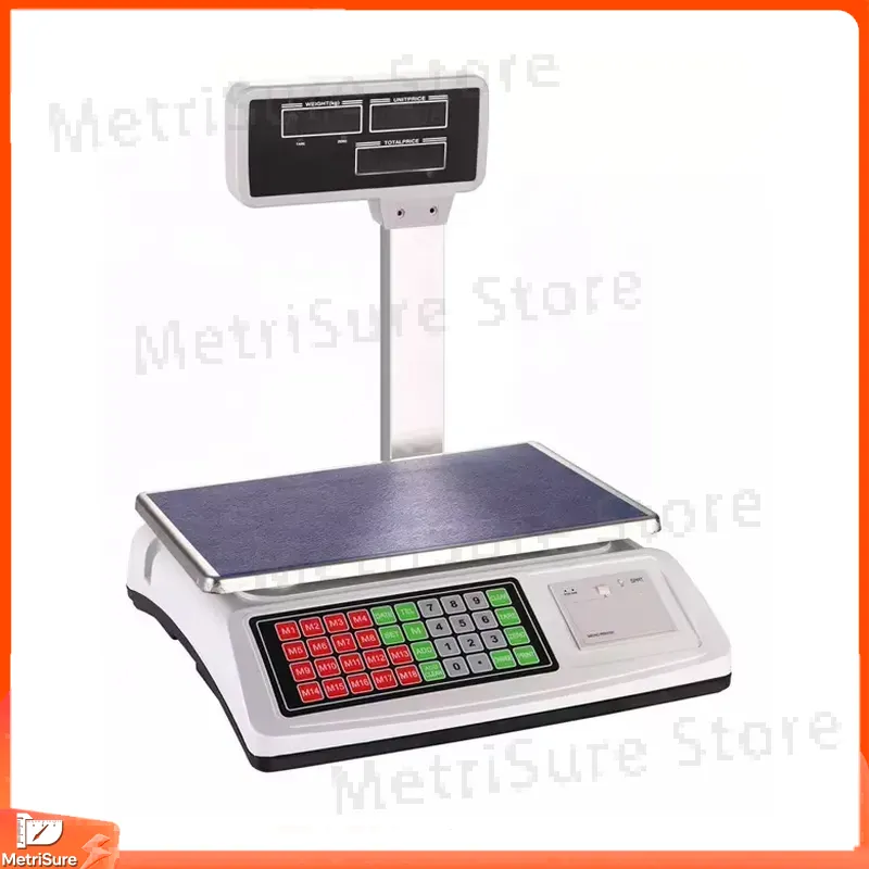 30kg Digital Label Printing Sc - đánh giá và giá Weighing Scale Label Printer