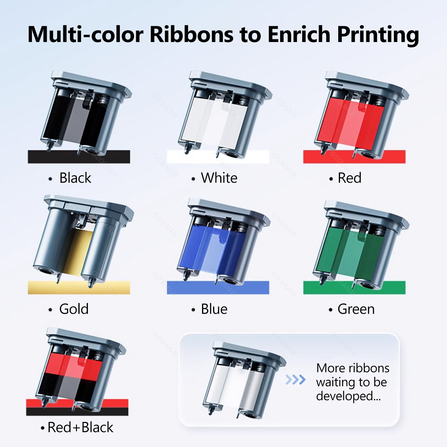 Niimbot Ribbon Black White Red - đánh giá và giá Barcode Label Printer Industrial