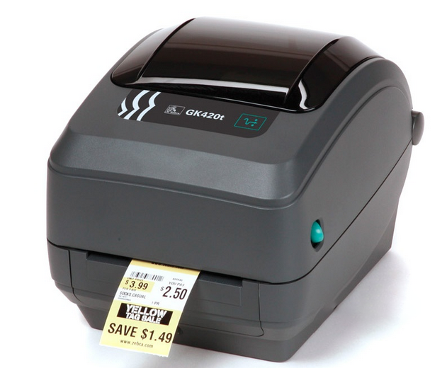 GK420T-E-B Zebra 300dpi 4inch  - đánh giá và giá Thermal Label Printer 4 Inch 300Dpi