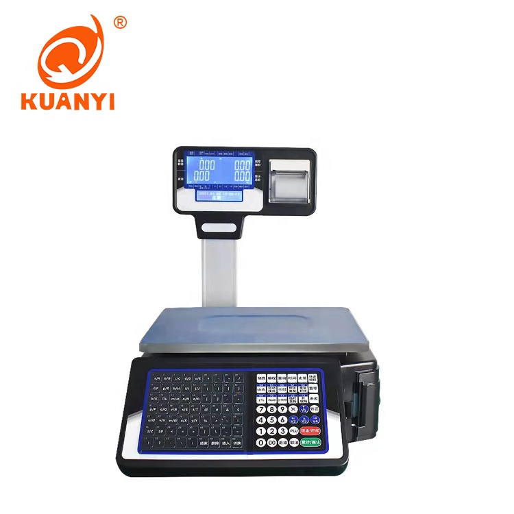 WIFI Dual Ticket Label Printer - đánh giá và giá Weighing Scale Label Printer