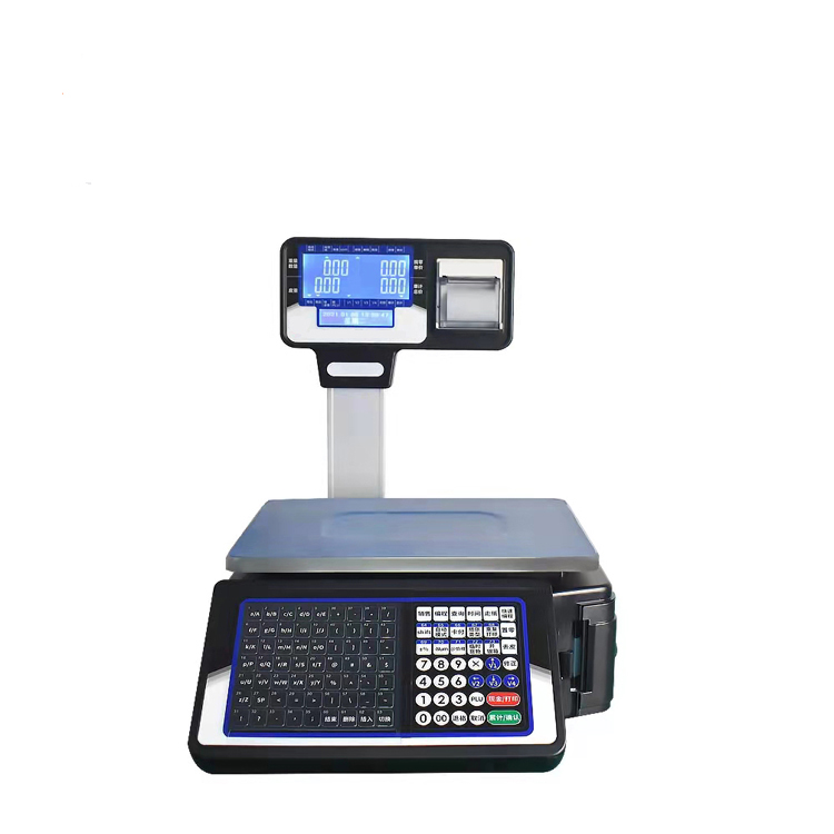 WIFI Dual Ticket Label Printer - đánh giá và giá Weighing Scale Label Printer