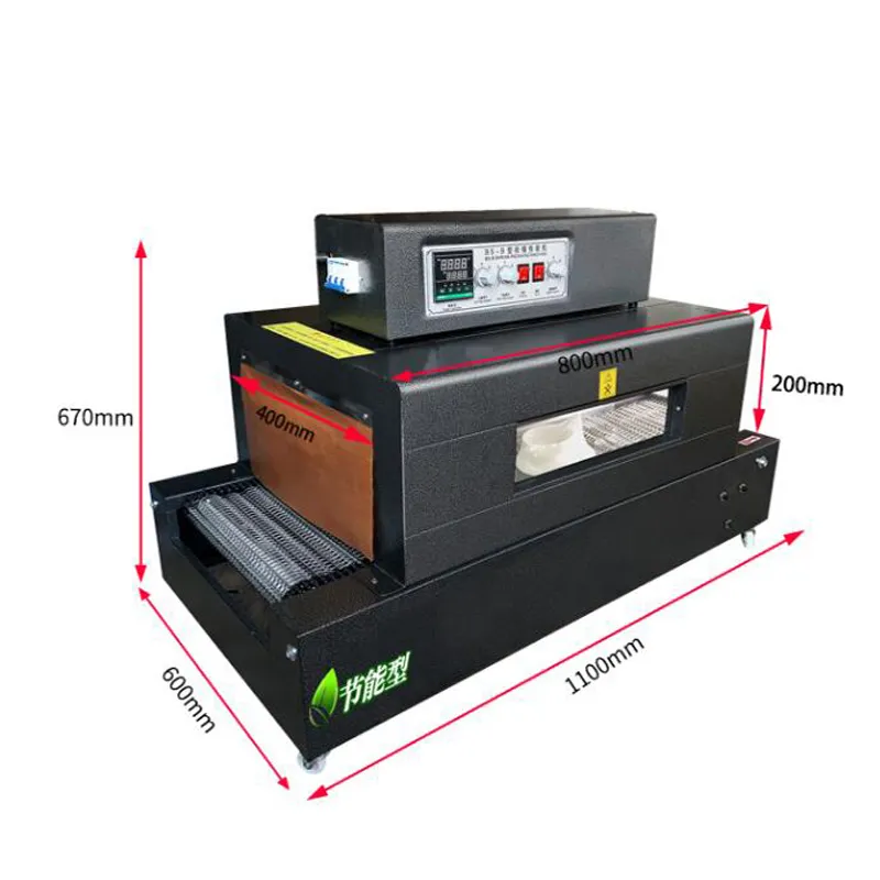 12.5 Hot sell Heat Thermal Shr - đánh giá và giá Shrink Wrap Machine Heat Tunnel
