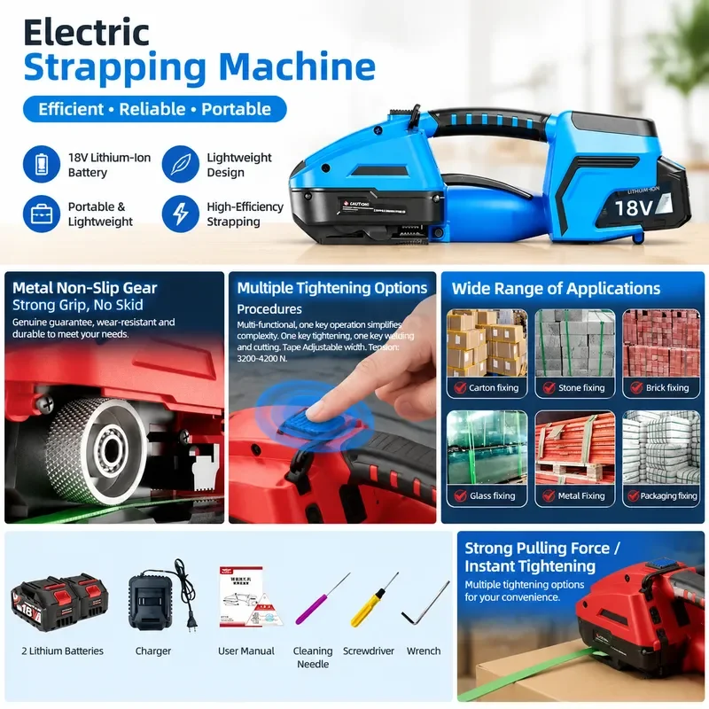 Handheld Electric Strapping Ma - đánh giá và giá Strapping Machine Pp Band