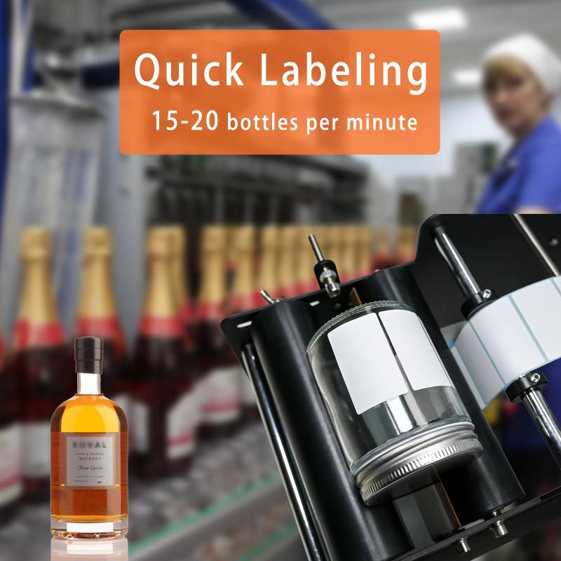 Manual Round Bottle Labeling M - đánh giá và giá Label Applicator Manual