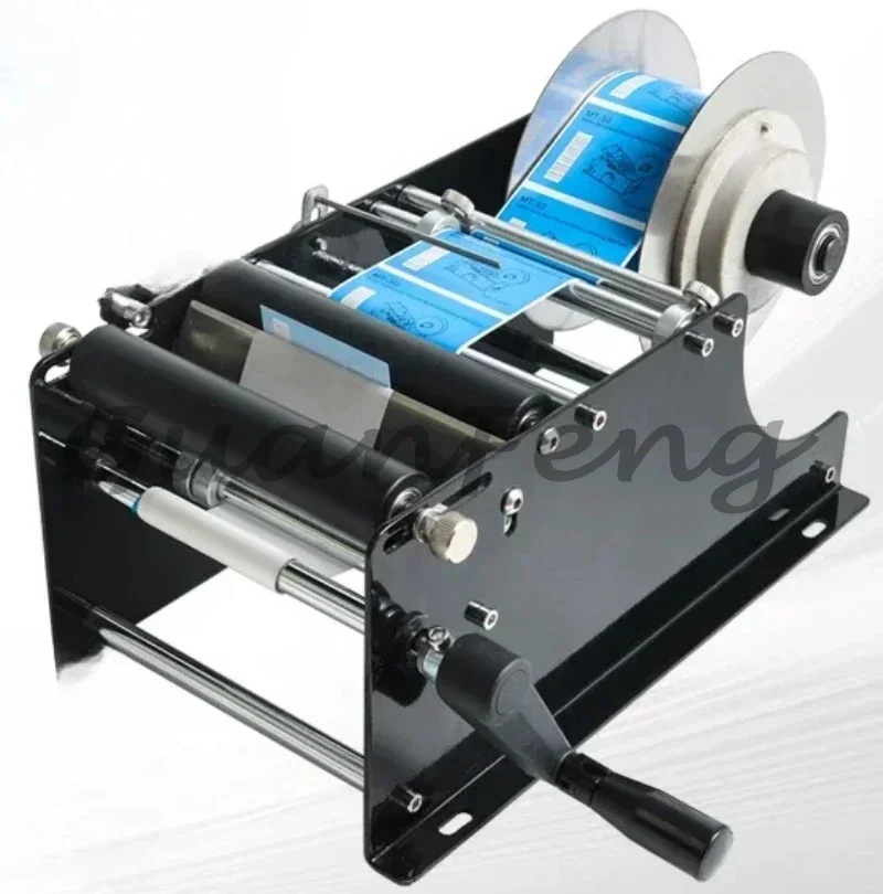 Manual Hand Crank Round Bottle - đánh giá và giá Label Applicator Manual