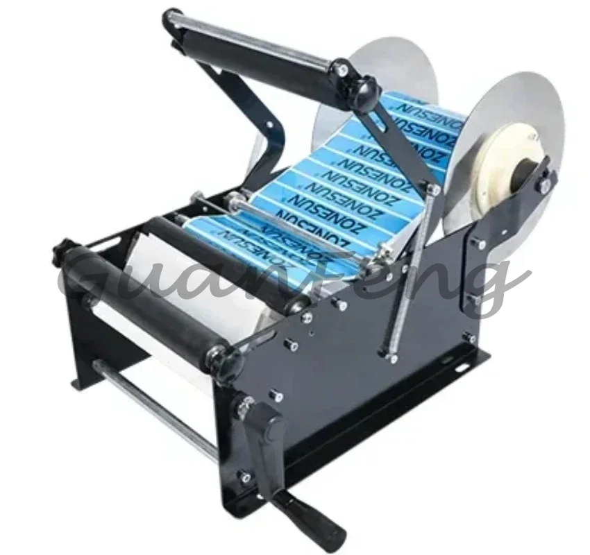 Manual Hand Crank Round Bottle - đánh giá và giá Label Applicator Manual