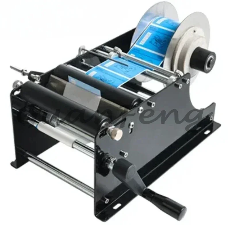 Manual Hand Crank Round Bottle - đánh giá và giá Label Applicator Manual