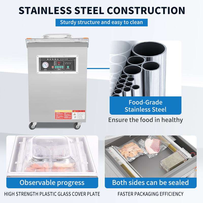 DZ-500  Vertical Single Chambe - đánh giá và giá Vacuum Sealer Chamber Commercial