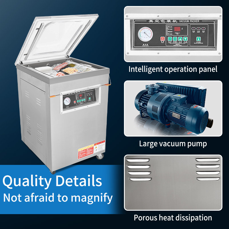 DZ-500  Vertical Single Chambe - đánh giá và giá Vacuum Sealer Chamber Commercial