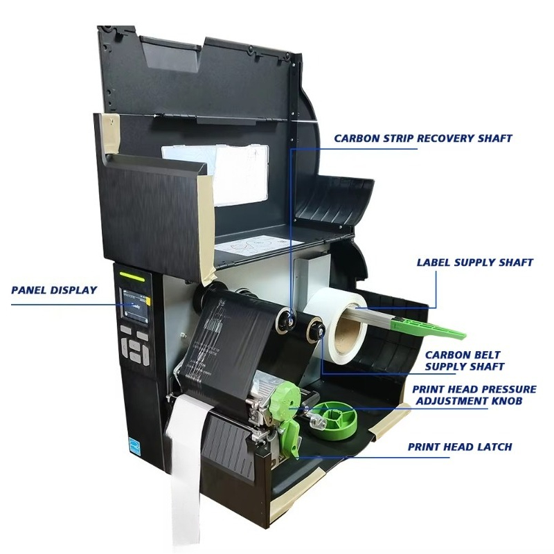 300DPI Industrial Thermal Tran - đánh giá và giá Thermal Label Printer 4 Inch 300Dpi