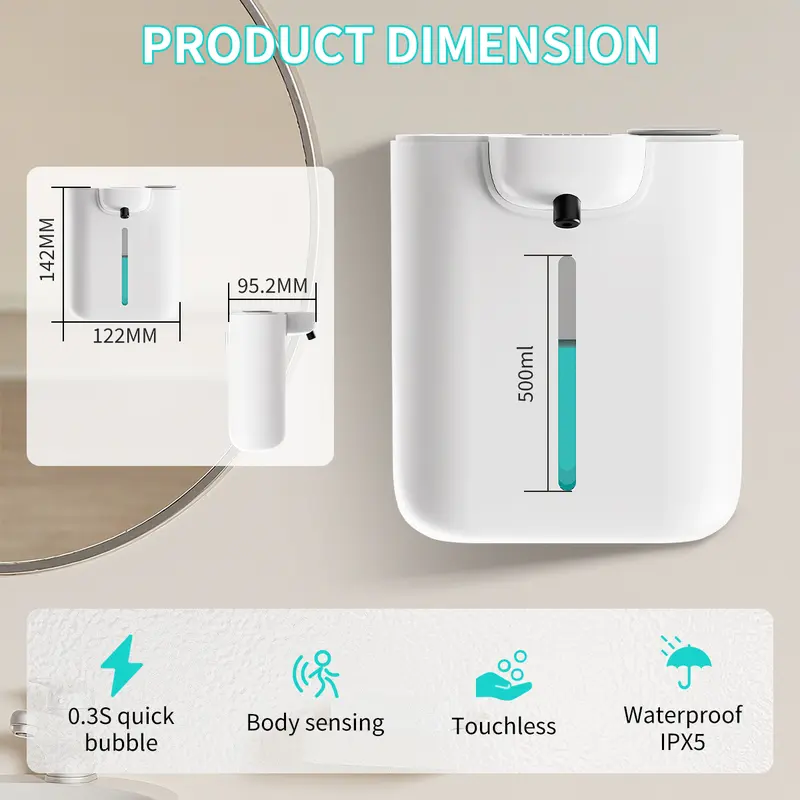 500ML Large Capacity 9-Levels  - đánh giá và giá Label Dispenser Automatic