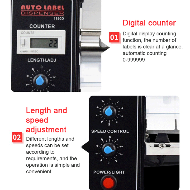 Smart Automatic Label Peeler D - đánh giá và giá Label Dispenser Automatic
