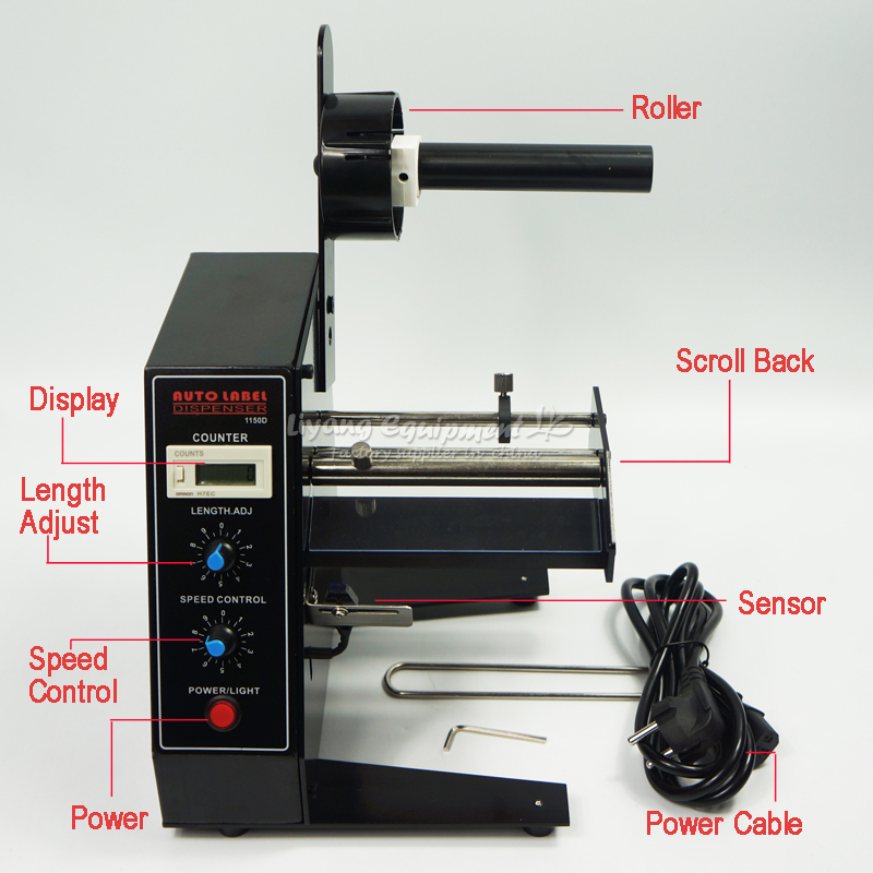 Factory Hot Sale AL1150D Autom - đánh giá và giá Label Dispenser Automatic