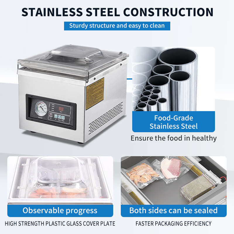 Vacuum Sealer  for Food Meat F - đánh giá và giá Vacuum Sealer Chamber Commercial