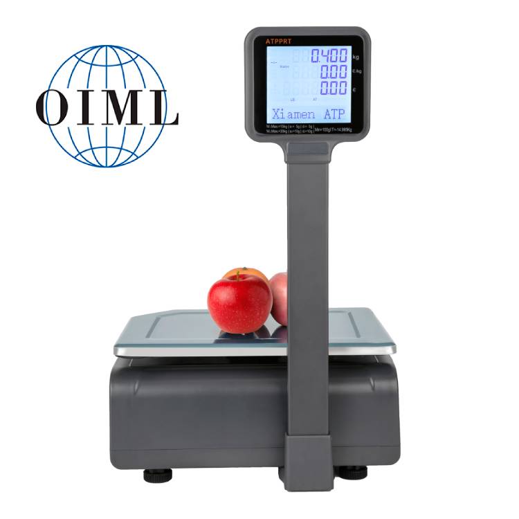 Digital Scale with Printer  We - đánh giá và giá Weighing Scale Label Printer
