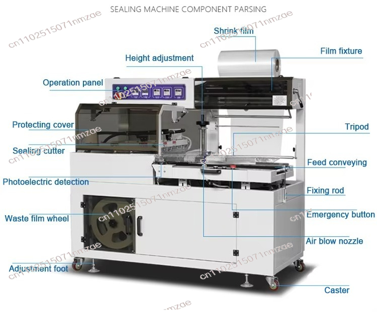 Automatic L-bar Sealing Machin - đánh giá và giá Shrink Wrap Machine Heat Tunnel