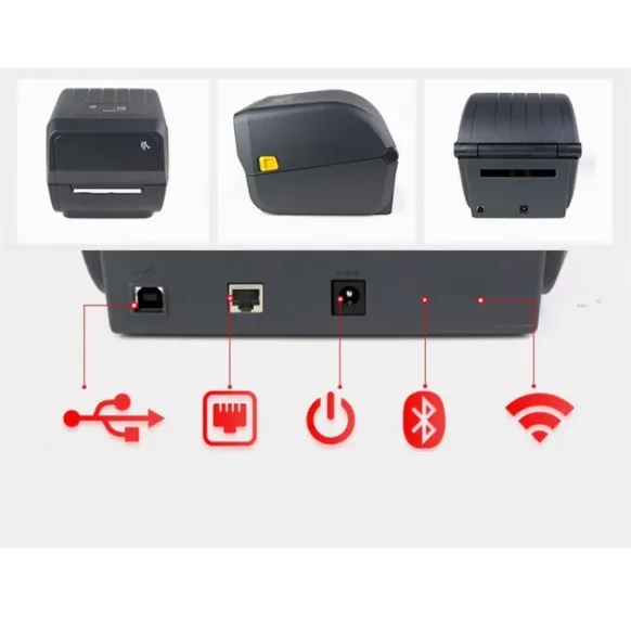 Original brand ZD888TA 300DPI  - đánh giá và giá Thermal Label Printer 4 Inch 300Dpi