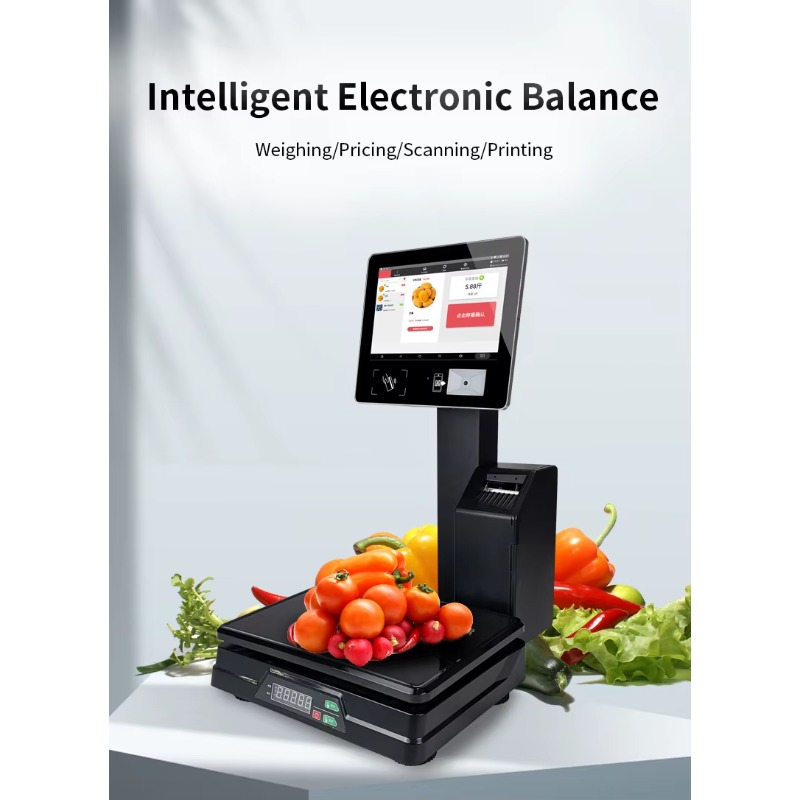15kg 30kg Digital Cash Registe - đánh giá và giá Weighing Scale Label Printer
